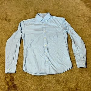 Boys Gap untuck button down, extra small with pocket